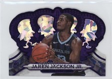 2018-19 Panini Crown Royale Purple Crystal 15/25 Jaren Jackson Jr #163 02ez