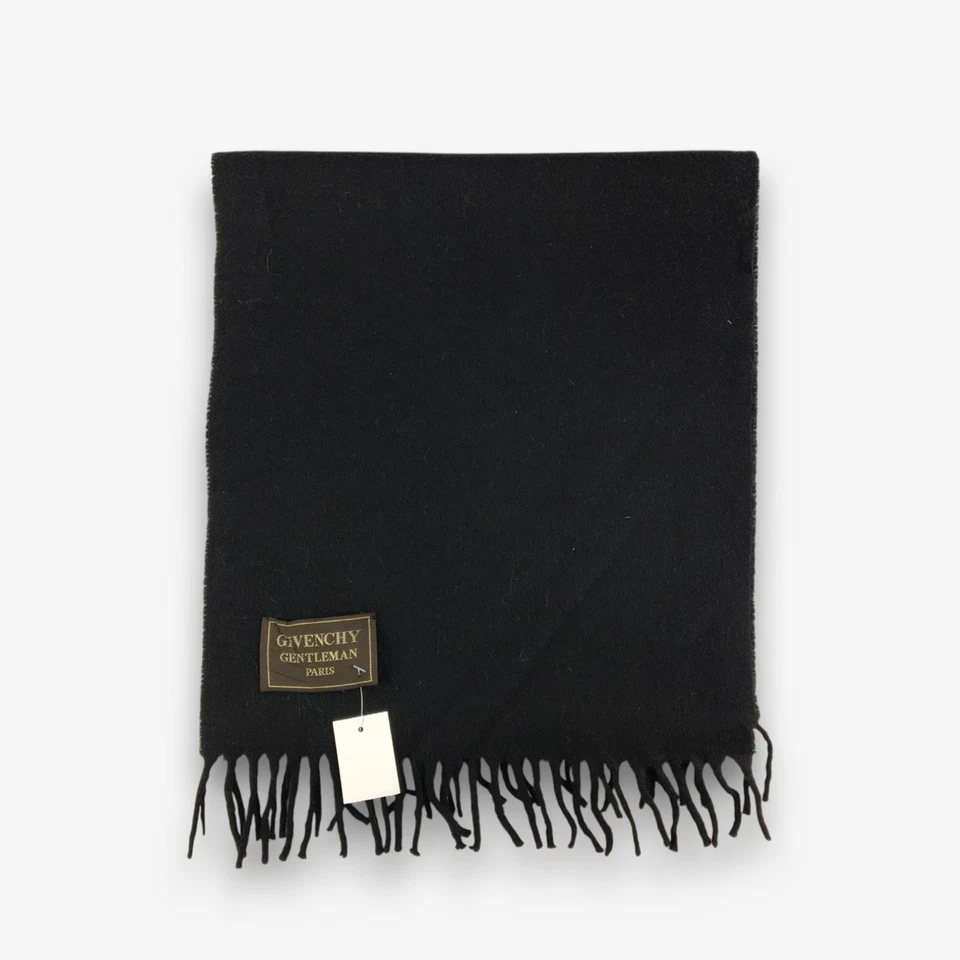Bufanda de Lana Givenchy Vintage Clásica Flecos Navidad Invierno Cuello Bufandas 12x54 Foto 2 de 4