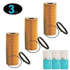 3x Engine Oil Filter For Audi A4 A6 A7 Q5 Q7 3.2 FSI Porsche 06E115466 06E115562