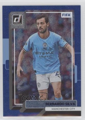2022-23 Panini Donruss Blue /49 Bernardo Silva #158 0c2