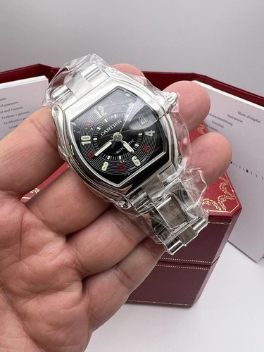 Cartier Roadster Black Vegas Dial 38mm Box Papiere W62002V3 - Bild 10 von 14