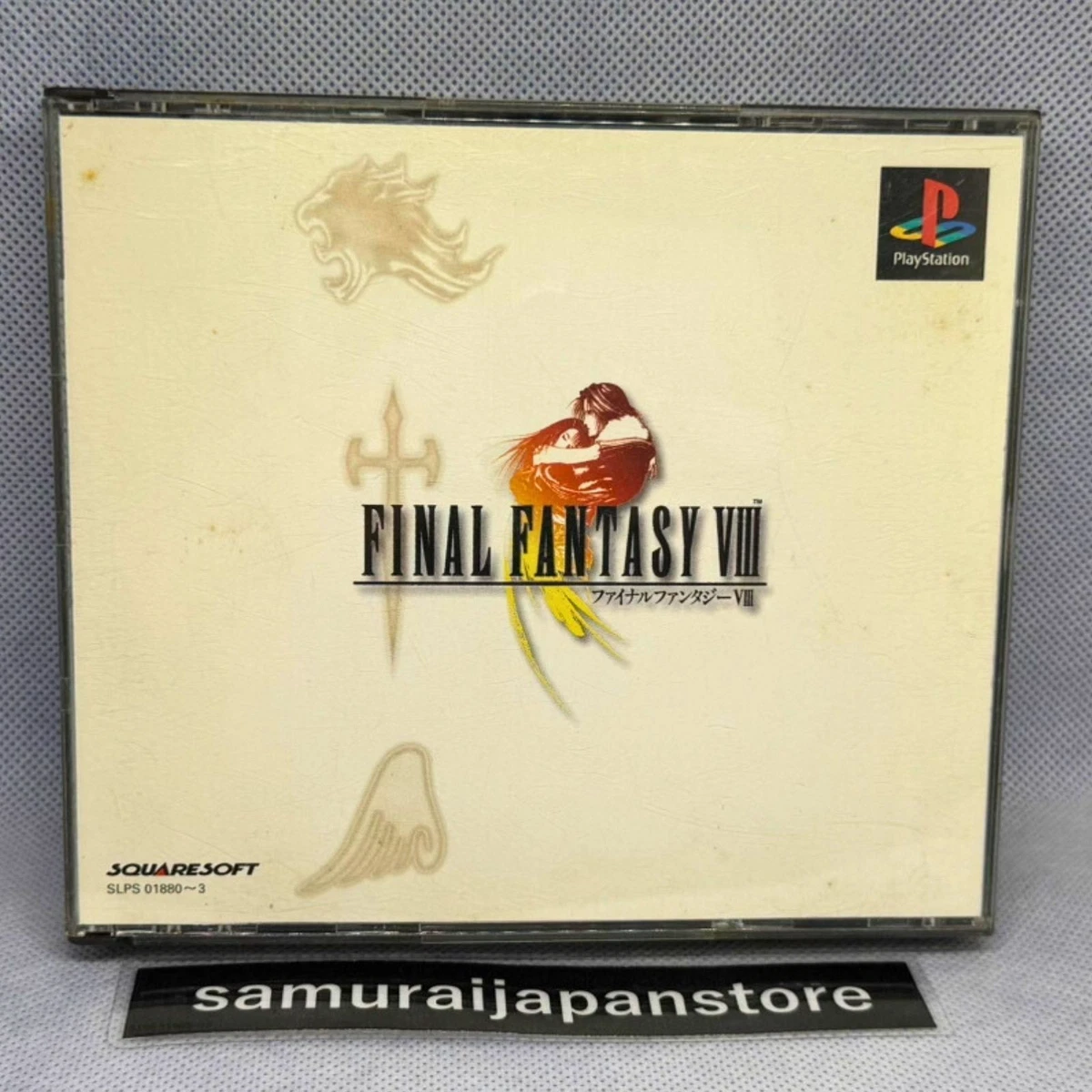 Final Fantasy VIII Sur PS1 – Version Japonaise NTSC-J Avec Manuel (Square, 1999)