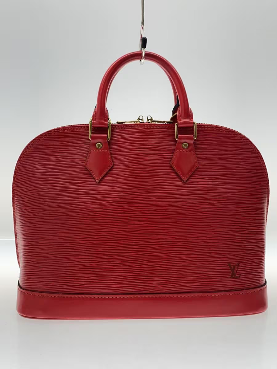 LOUIS VUITTON Alma Epi RED Leather RED