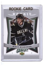 Matt Niskanen 2007-08 Upper Deck MVP Rookie Card #372