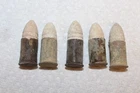5 DUG .52 CAL. US M-1860 SPENCER CARBINE BULLETS PUT TOGETHER WINCHESTER V.A.