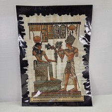 Modern Hand Painted Egyptian Papyrus Real Handmade Certificate From Egypt 