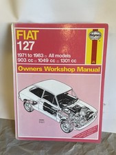 Haynes - Fiat 127 dal 1971 al 1983 tutti i modelli proprietario manuale officina usato condizioni
