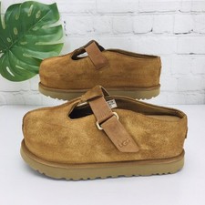 Authentic UGG Goldenstar Hi Platform Clogs Women  s Size 9.5 Chestnut 1167550