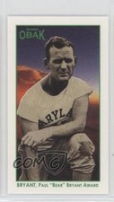 2011 TRI-STAR Obak T212 Mini Green 4/25 Paul Bear Bryant #18 0f4i