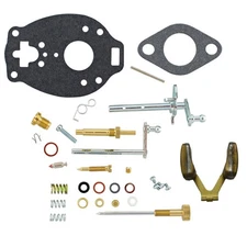 COMPLETE MAJOR CARBURETOR REBUILD KIT & FLOAT Fits Ford 501 601 701 2000 TSX 692