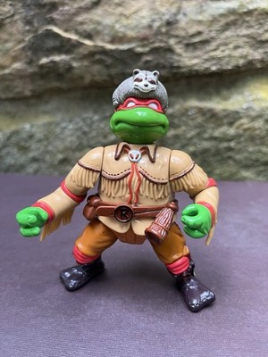 1992 TMNT Teenage Mutant Ninja Turtles Wacky Wild West Sewer Scout Raphael