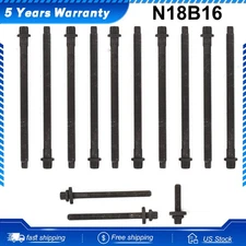 Head Bolts Fit 2007-12 Mini Cooper Countryman Turbo 1.6L DOHC N12 N14 N16 N18B16