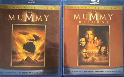 Universal The Mummy/The Mummy Returns Deluxe Edition Blu-ray w/ Extras PG-13