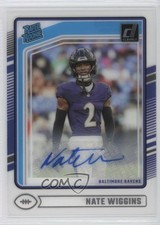 2024 Panini Clearly Donruss Rated Rookie Auto Nate Wiggins #89 Auto 1oa8