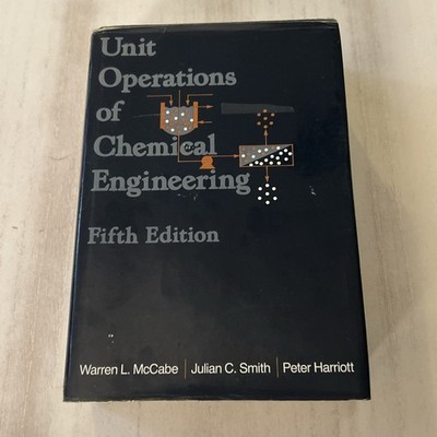 Unit Operations in Chemical Engineering Hardcover
