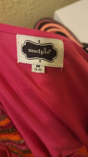 Mud Pie Daphne Beaded Tunic Fuschias. Size Medium - Picture 10 of 14