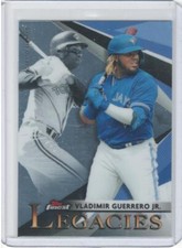 Vladimir Guerrero Jr. / Roberto Alomar 2021 Finest #FL-VGJ Legacies Blue Jays
