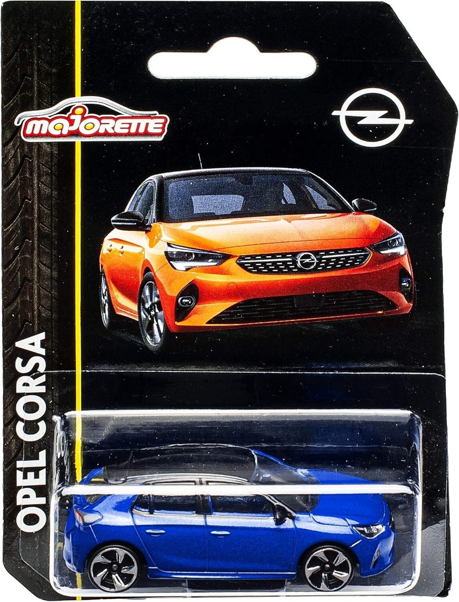 Voiture Miniature Majorette Opel Corsa F Chily Rouge - Échelle 1:64 - 2019 - Neuf Sous Boîte