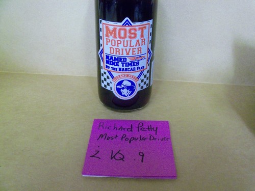 12 OZ PEPSI LONG NECK - RICHARD PETTY MOST POPULAR DRIVER NAMED NINE TIMES - Picture 2 of 3