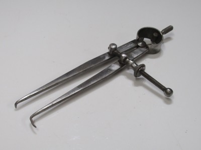 Schönes Vintage 6'' Moore & Wright Sheffield Federgelenk Teiler/Schreibwerkzeug
