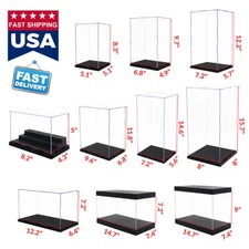 Acrylic Display Case Large Box ShowcaseModel Car Tall Doll Figure Collectibles
