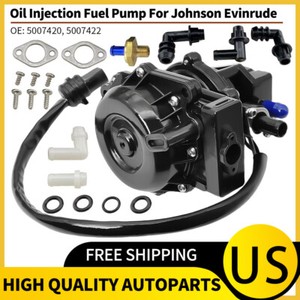QFS Marine Electric Fuel Pump For Evinrude Outboard 60HP 65HP 75HP 90HP, HFP-715, 5009026-1001343