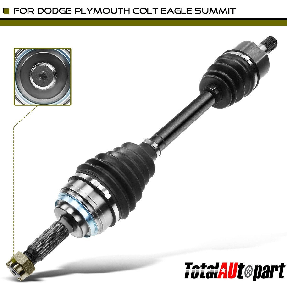 激安エアーガンスミス　Mr.Dealer CV Axle Assembly for Dodge Colt 93-94 Mitsubishi Mirage 93-96 1.5L