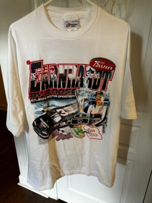 VTG 2000 Dale Earnhardt #3 By A Nose Chase Competitors View 75th Win Shirt XL
