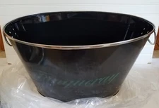 Tanqueray Gin Beverage Ice Beer Tub and Tray with Stand Set Mancave Pool Parties