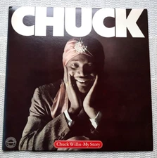 CHUCK WILLIS My Story vinyl album Columbia 1980 Blues