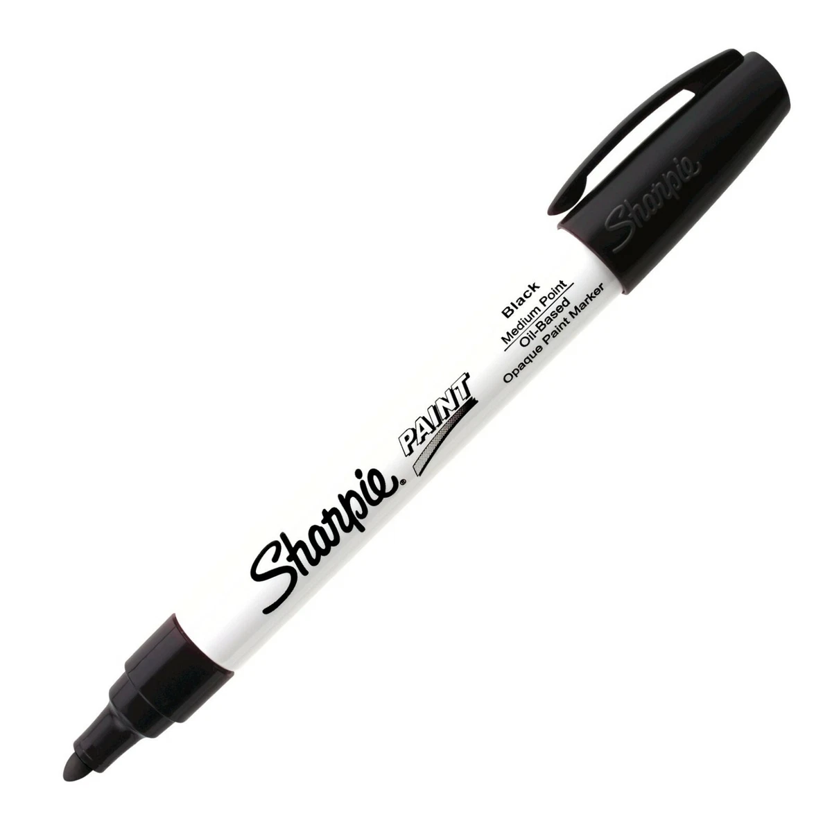 BLACK Color Sharpie Oil Based Opaque Paint Marker Pen Medium Point