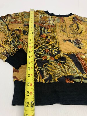 トップス salvatoreFerragamo VINTAGE Salvatore Ferragamo Mint Silk Blouse Top One Size Women's
