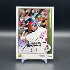 1989 Uecker Deck » Pedro Cerrano / Dennis Haysbert » Custom "Major League" Card