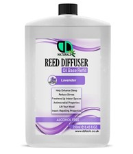 Lavender Reed Diffuser Oil Base Refill | Alcohol-Free | Long-Lasting