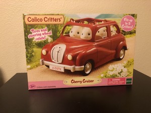 calico critters red car