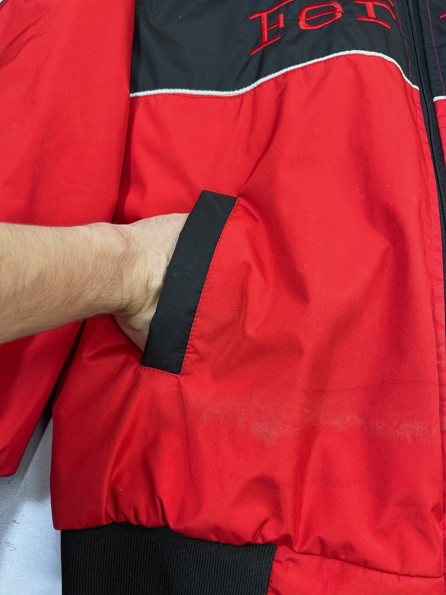 Vintage Ferrari Racing Jacket Marlboro Vodafone Shell Red Vintage Ferrari Racing Jacket Marlboro Vodafone Shell Red