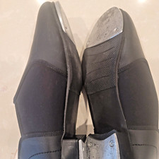 Linodes Unisex Synthetic Leather Slip On Tap Shoe Dance Shoes for Women and M