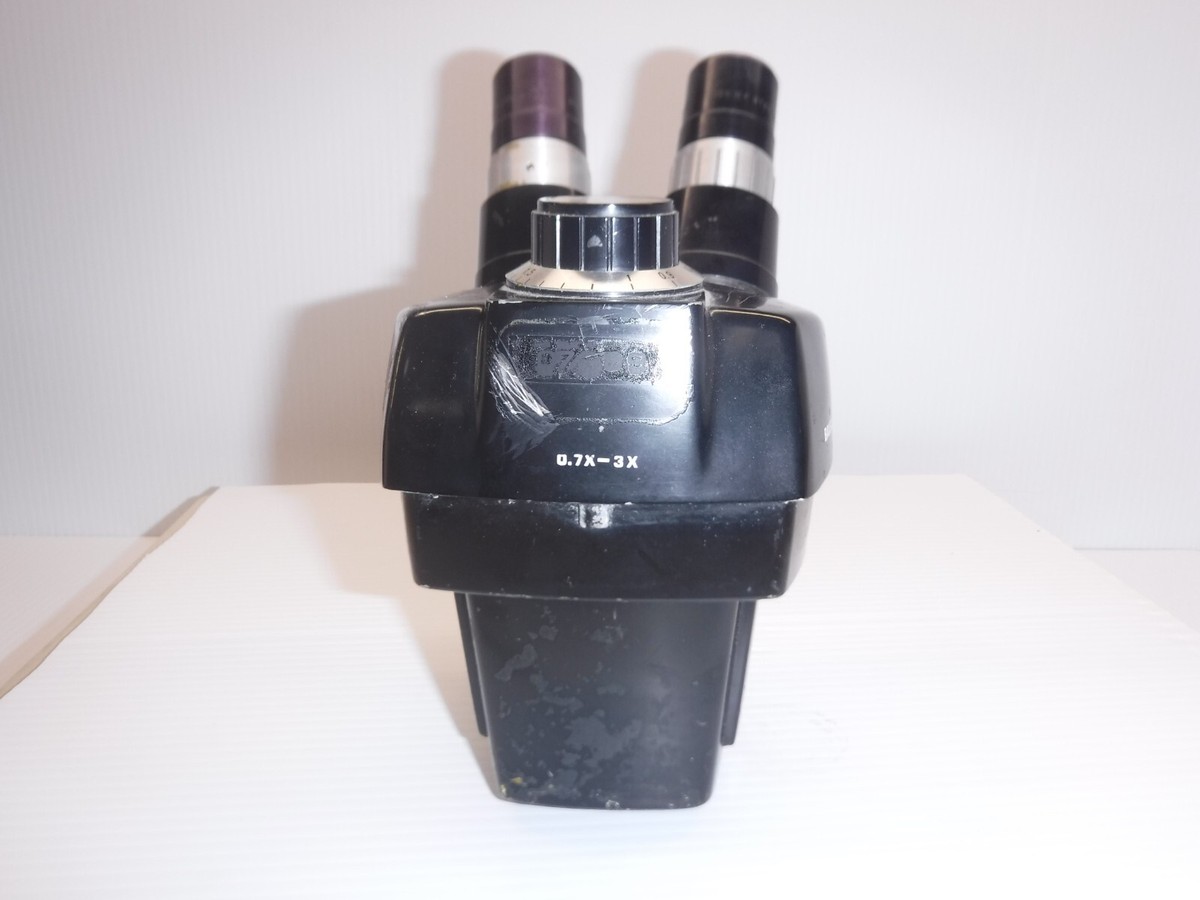Bausch & Lomb 0.7X-3X Microscope Head / (x2) B&L 31-15-71 Bausch & Lomb 0.7X-3X Microscope Head / (x2) B&L 31-15-71