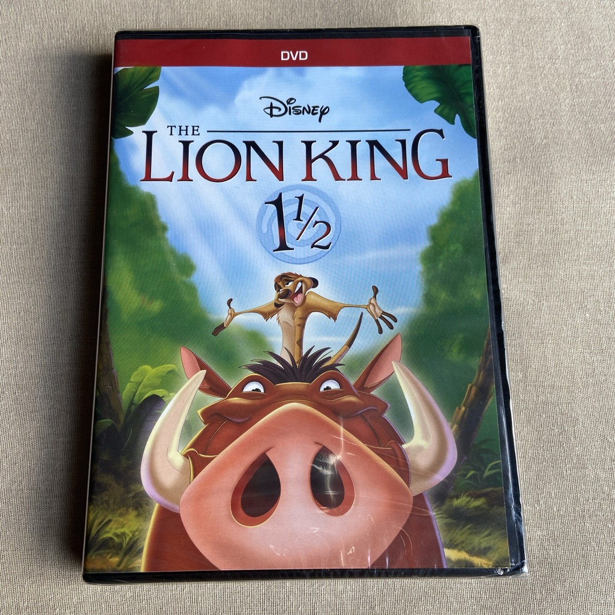 Disney Toons: The Lion King 1/2 (DVD 2004 NEW) Animated Timon  Pumbaa