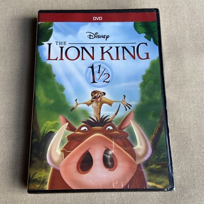 Disney Toons: The Lion King 1/2 (DVD 2004 NEW) Animated Timon  Pumbaa