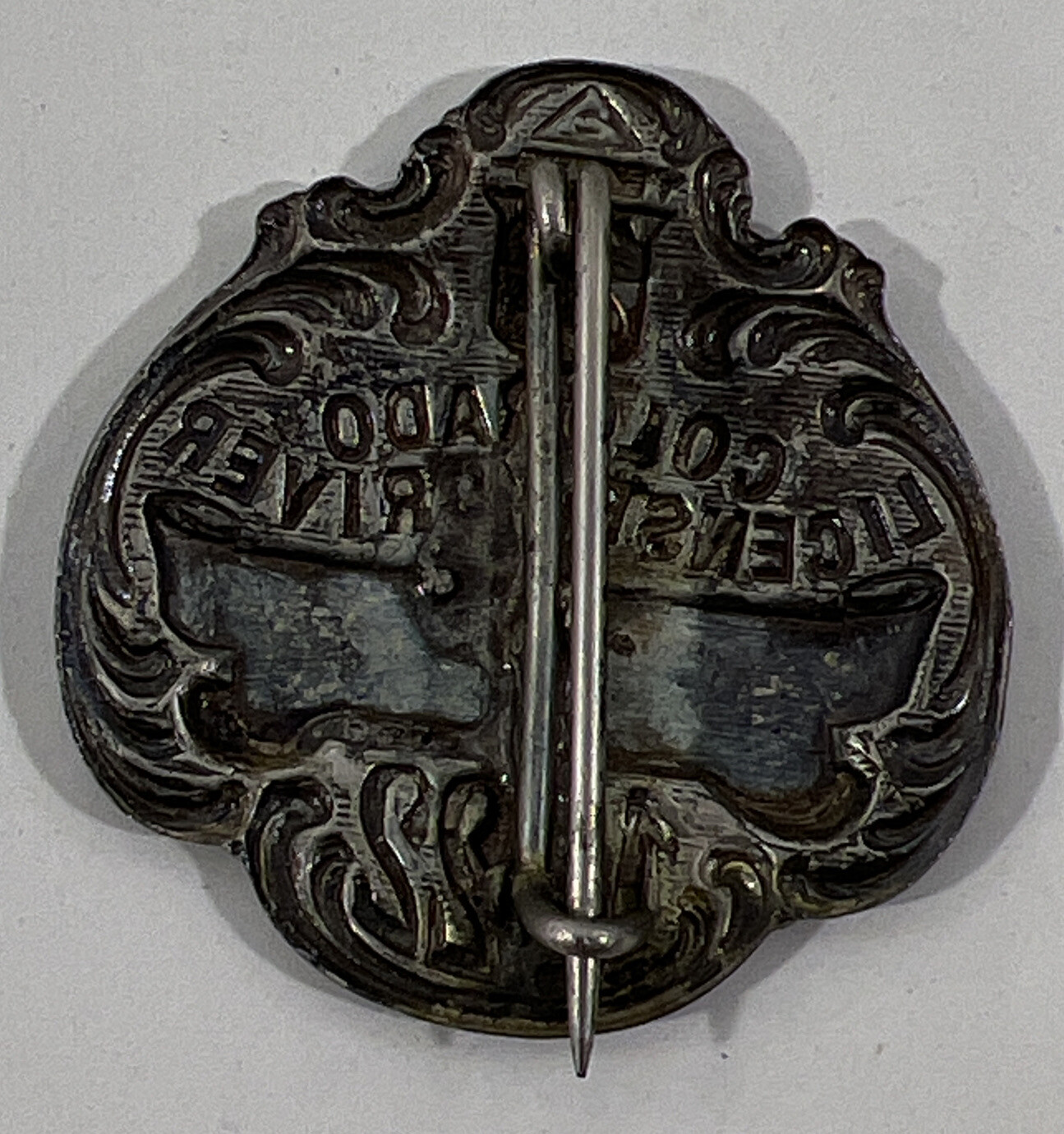 1922 1923 1924 Colorado Licensed Driver Chauffeur Badge Old Automobilia