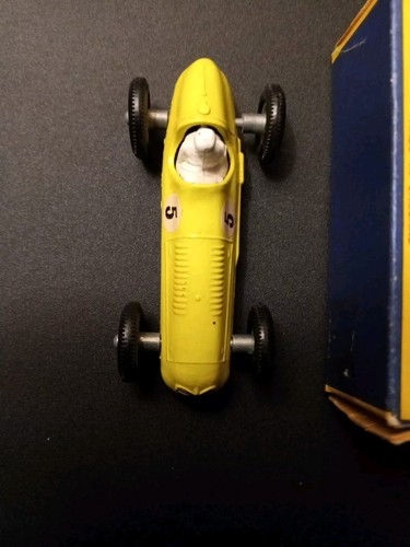 Matchbox #52A Maserati 4CLT Racer 1958 gelb #5 in original E5 Box - Bild 10 von 17
