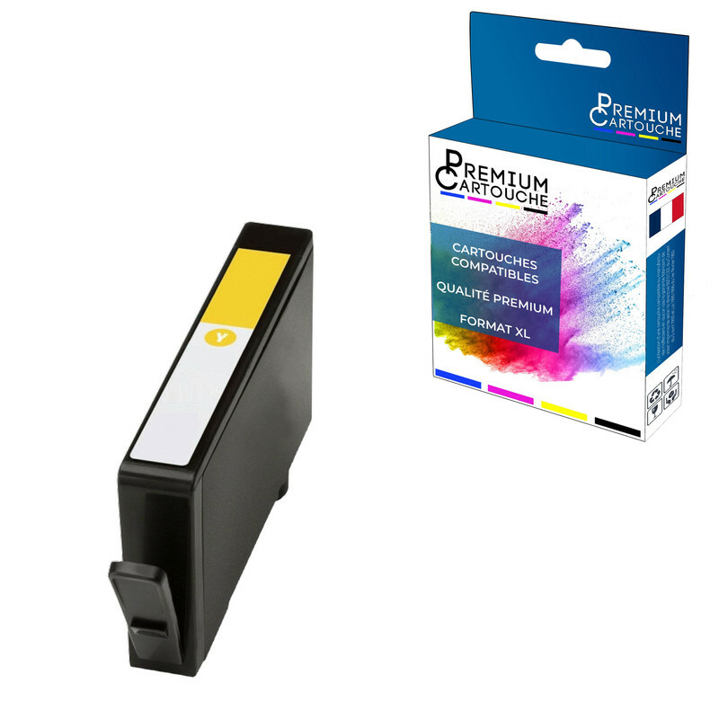 Cartouche HP 912 XL 3YL83AE Jaune Haute Capacité pour Documents Durables