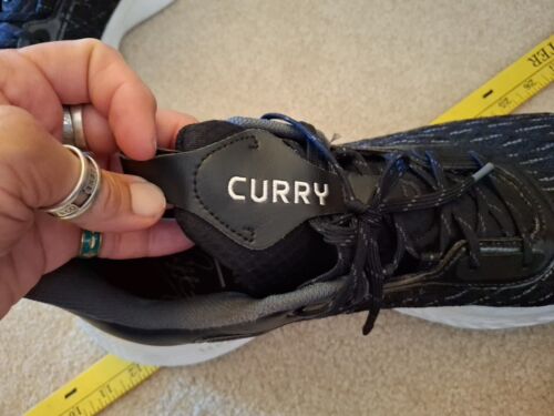 Size 17 Mens Womenss 18.5 - Under Armour Curry Flow 9 Team Black 2022 GUC - Picture 19 of 21