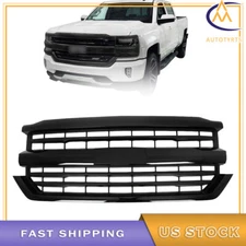84056784 Gloss Black Front Grille Grill Z71 For 2016-2018 Chevy Silverado 1500