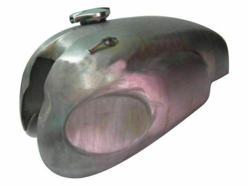 Para NORTON MANX TRITON TRIUMPH WIDELINE PLATAFORMA COMBUSTIBLE GASOLINA TANQUE Y TAPA GRIFO - Imagen 3 de 4