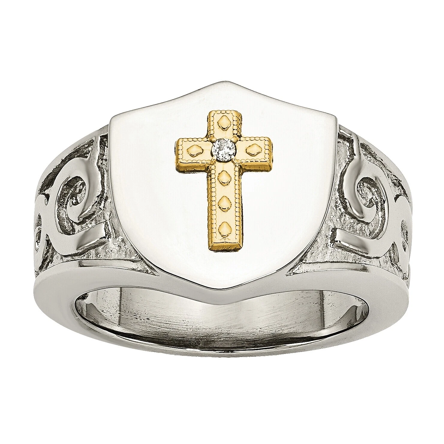 Chisel Diamond Stainless Steel Jewelry for Men