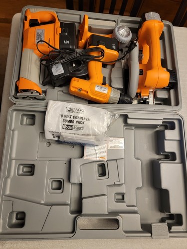 Chicago Electric Power Tool Case 18 