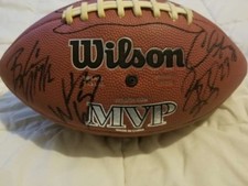 2015-2016 New York Giants Genuine/Certified Autographed Football COA Included 