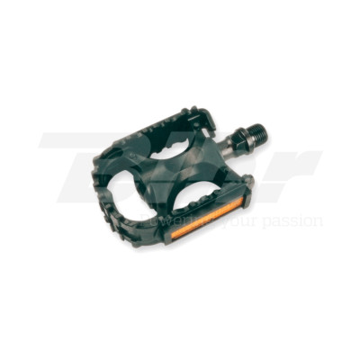 W15 Pedali bambino 9/16 x 20T con catarinfrangenti compatto PP nero W15 Pedali bambino 9/16 x 20T con catarinfrangenti compatto PP nero